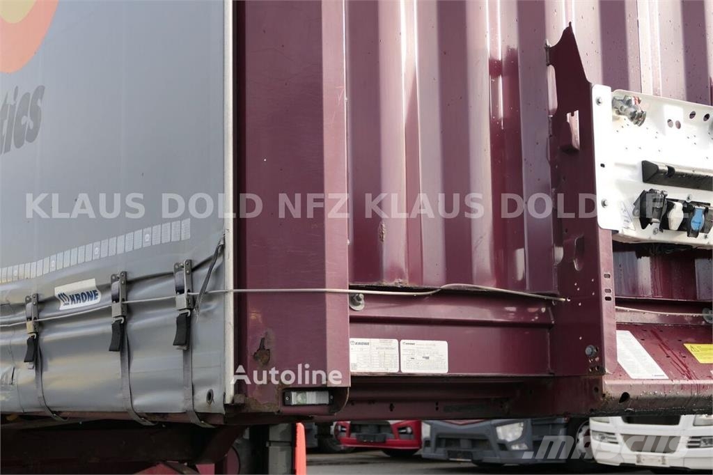 Krone SD XL MegaLiner curtainsider semi-trailer / Edscha Poluprikolice sa ceradom
