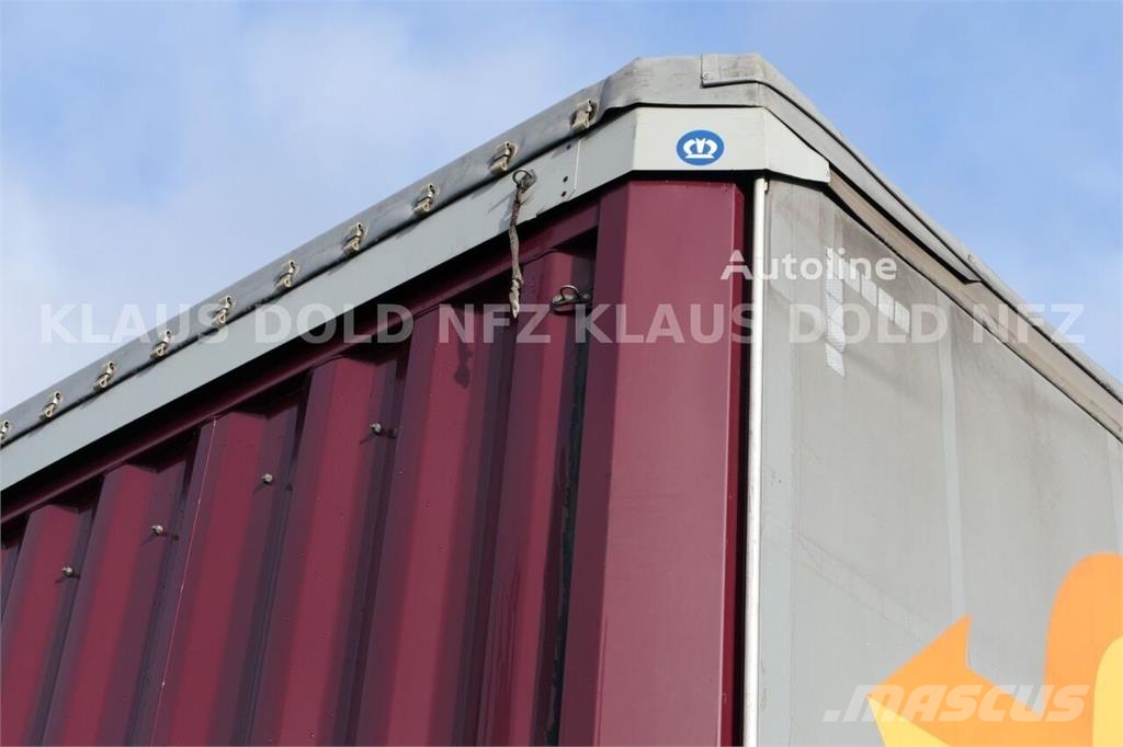 Krone SD XL MegaLiner curtainsider semi-trailer / Edscha Poluprikolice sa ceradom
