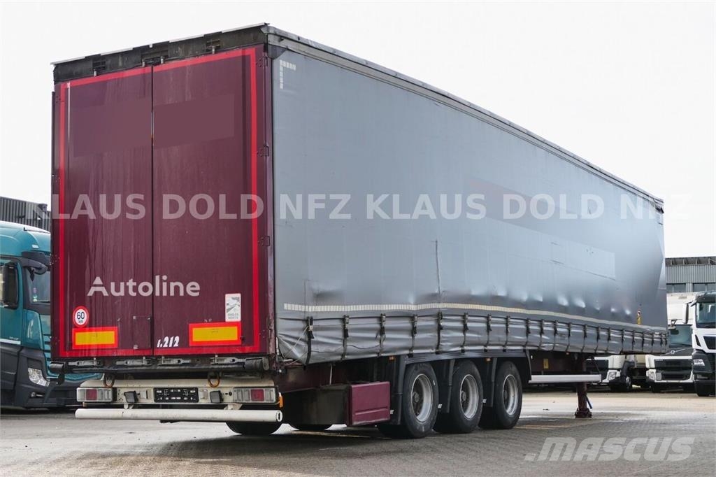 Krone SD XL MegaLiner curtainsider semi-trailer / Edscha Poluprikolice sa ceradom
