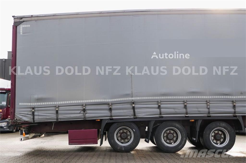 Krone SD XL MegaLiner curtainsider semi-trailer / Edscha Poluprikolice sa ceradom
