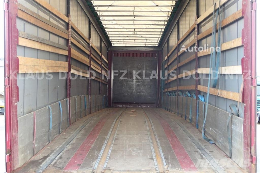 Krone SD XL MegaLiner curtainsider semi-trailer / Edscha Poluprikolice sa ceradom