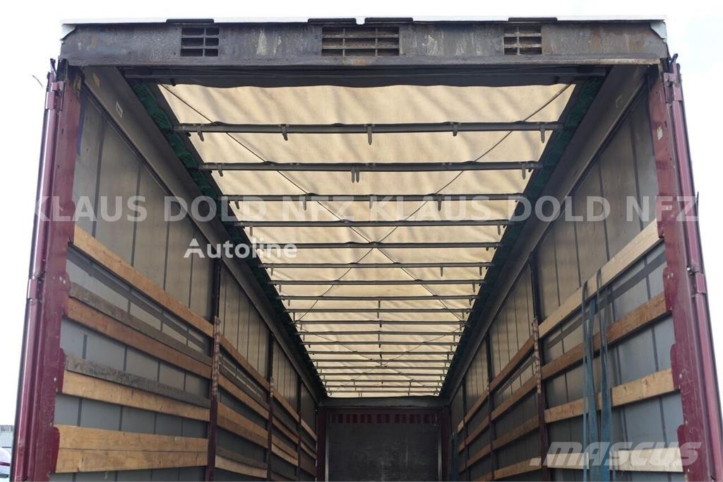 Krone SD XL MegaLiner curtainsider semi-trailer / Edscha Poluprikolice sa ceradom