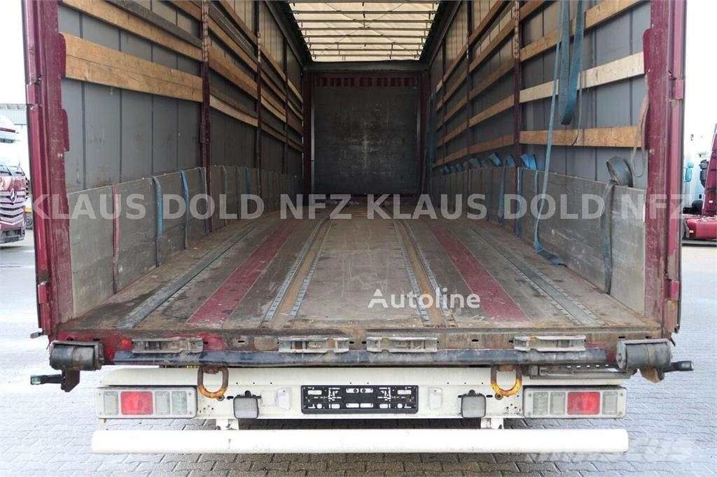 Krone SD XL MegaLiner curtainsider semi-trailer / Edscha Poluprikolice sa ceradom