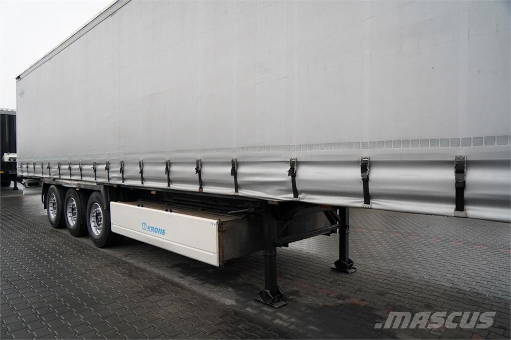 Krone Semiremorcă cu prelată culisantă (Curtainsider) / Perdeli yari çekiciler