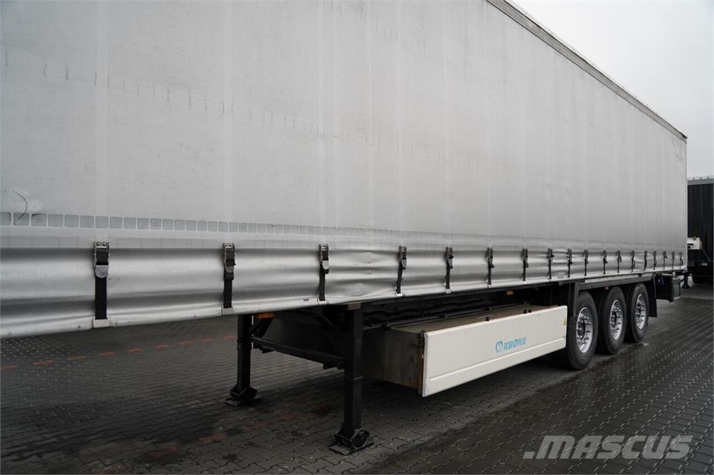Krone Semiremorcă cu prelată culisantă (Curtainsider) / Perdeli yari çekiciler