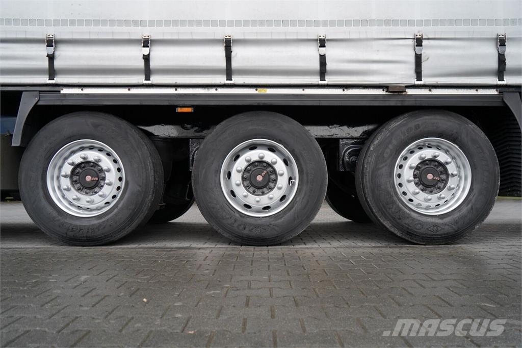 Krone Semiremorcă cu prelată culisantă (Curtainsider) / Perdeli yari çekiciler