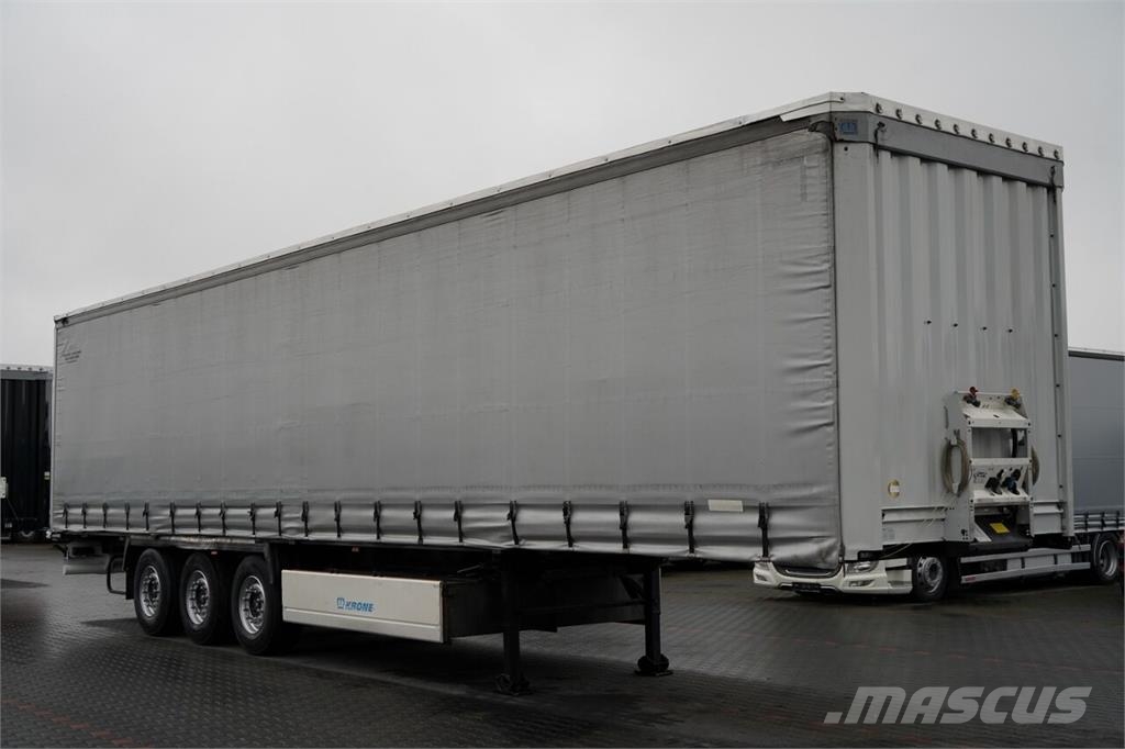 Krone Semiremorcă cu prelată culisantă (Curtainsider) / Perdeli yari çekiciler