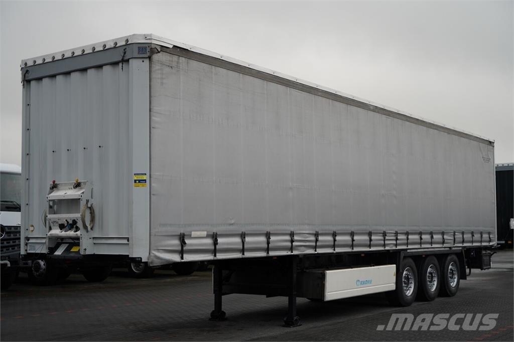 Krone Semiremorcă cu prelată culisantă (Curtainsider) / Perdeli yari çekiciler