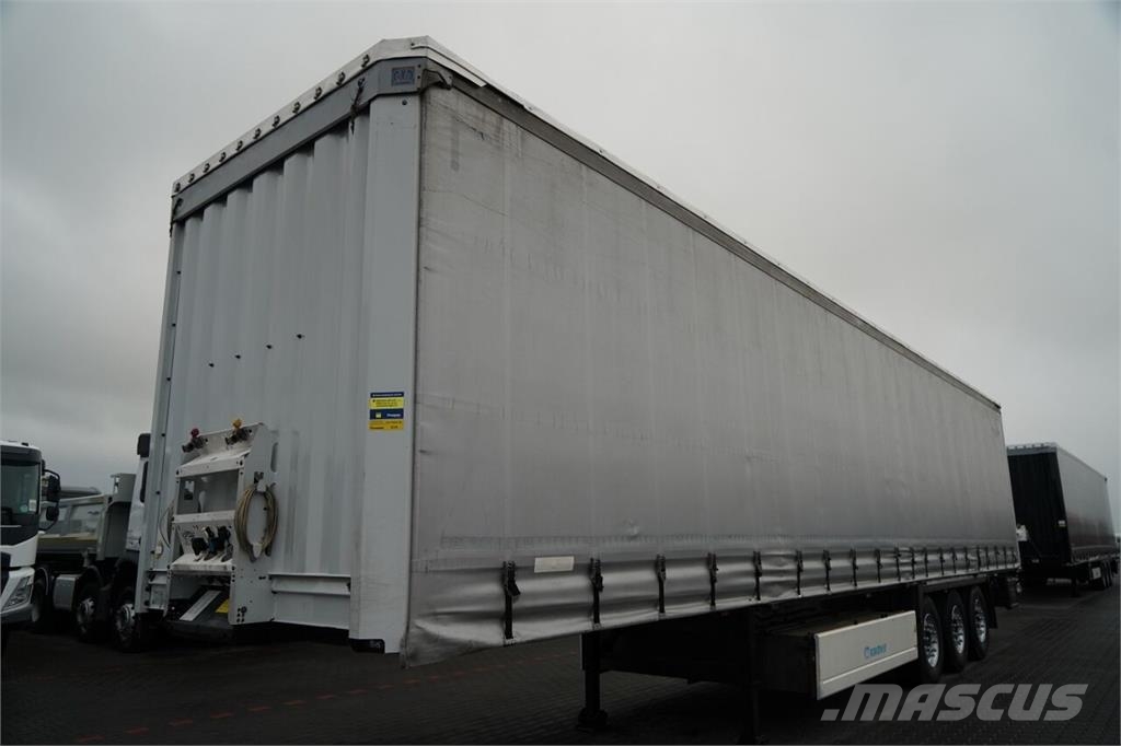 Krone Semiremorcă cu prelată culisantă (Curtainsider) / Perdeli yari çekiciler