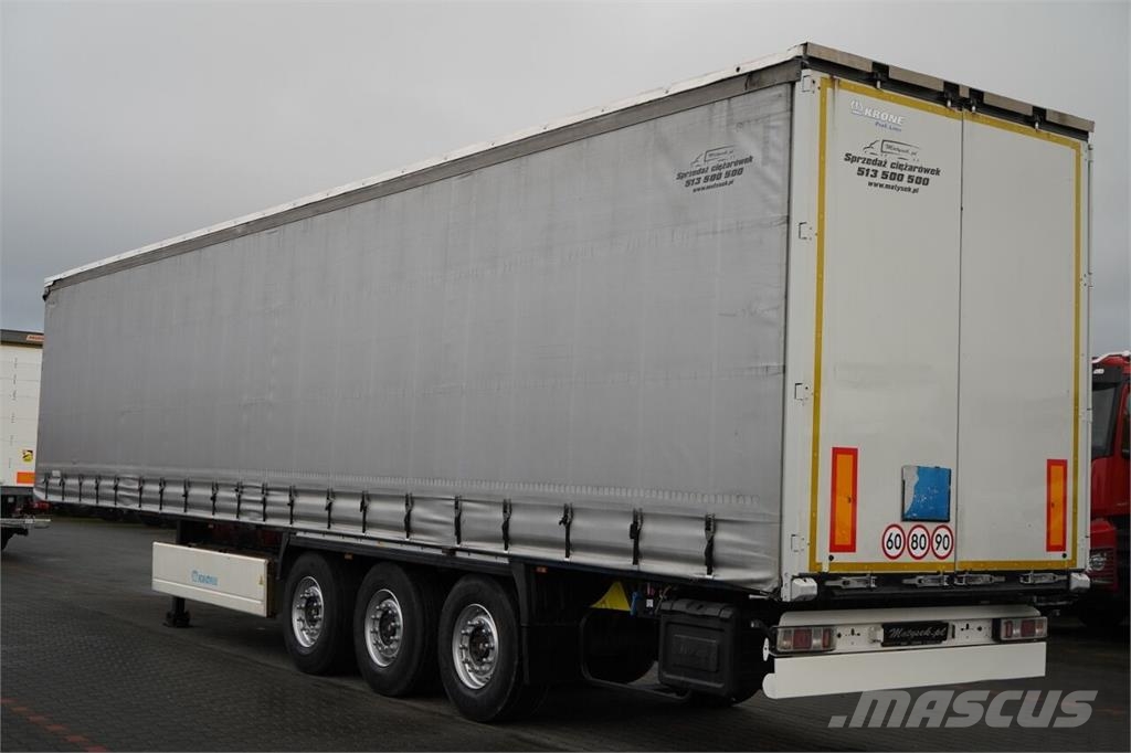 Krone Semiremorcă cu prelată culisantă (Curtainsider) / Perdeli yari çekiciler