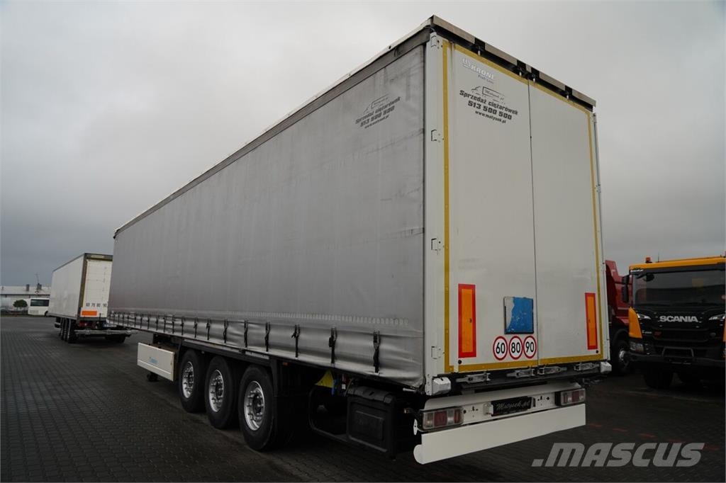 Krone Semiremorcă cu prelată culisantă (Curtainsider) / Perdeli yari çekiciler