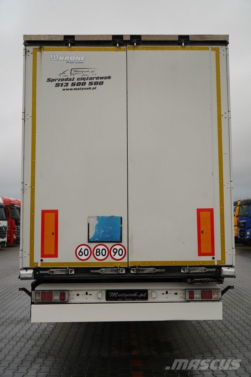 Krone Semiremorcă cu prelată culisantă (Curtainsider) / Perdeli yari çekiciler