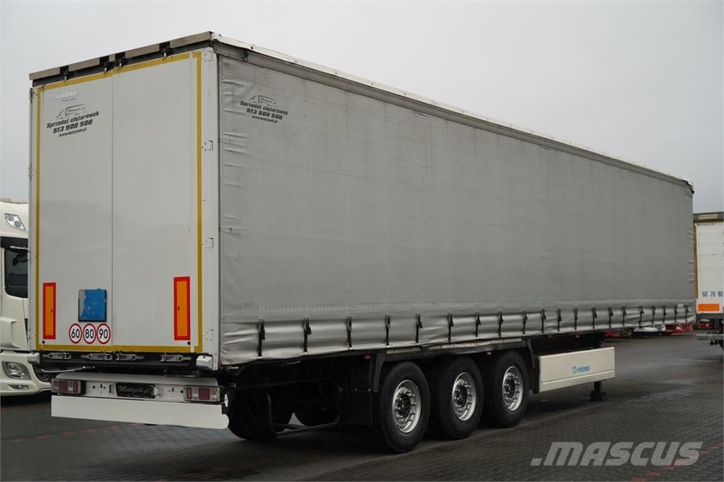 Krone Semiremorcă cu prelată culisantă (Curtainsider) / Perdeli yari çekiciler
