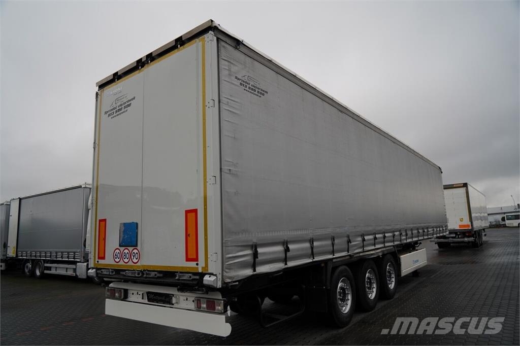 Krone Semiremorcă cu prelată culisantă (Curtainsider) / Perdeli yari çekiciler