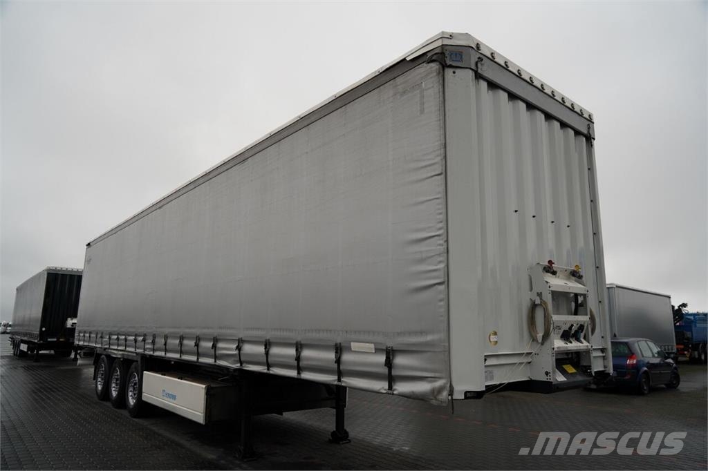 Krone Semiremorcă cu prelată culisantă (Curtainsider) / Perdeli yari çekiciler