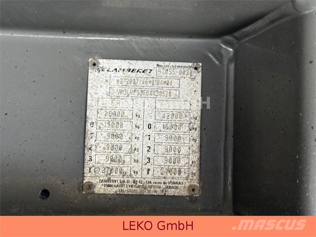 Lamberet Semirremolques isotermos/frigoríficos