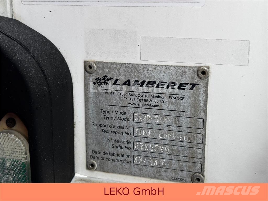 Lamberet Semirremolques isotermos/frigoríficos