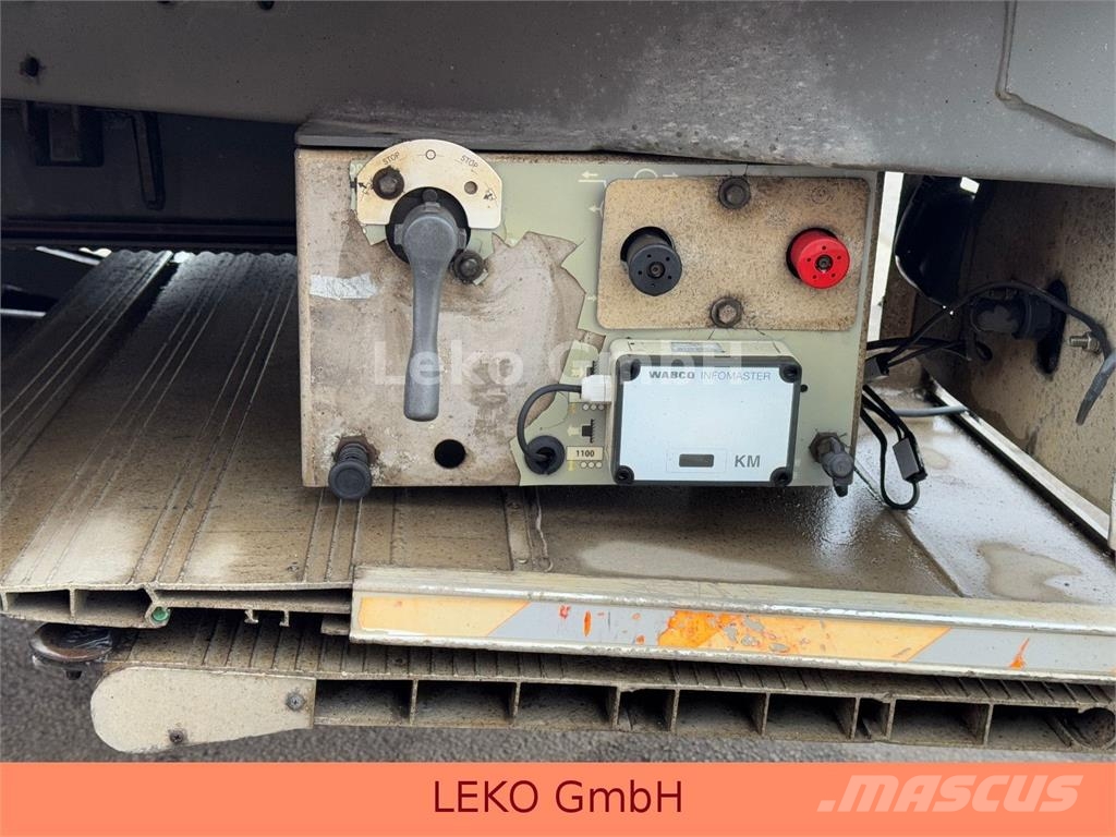 Lamberet Mit Thermoking Spectrum 252cm Höhe نصف مقطورات بدرجة حرارة قابلة للضبط