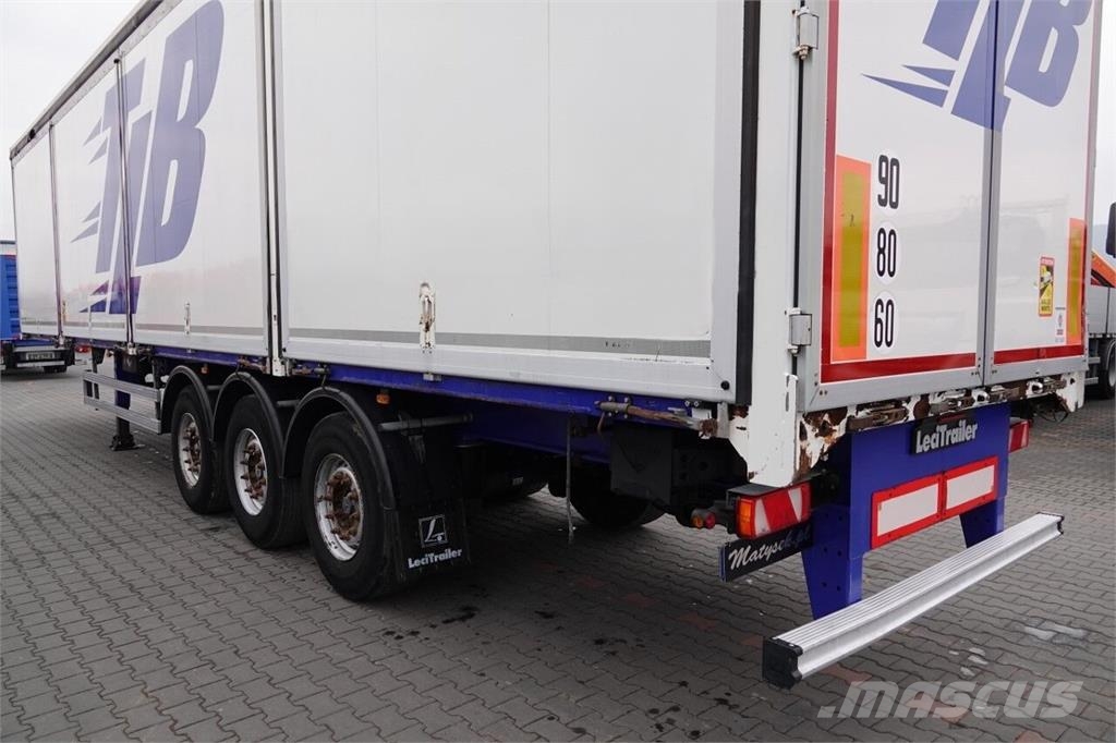 Lecitrailer 3E20 / Koffer semi-trailer Semirremolques de carrocería de cajas