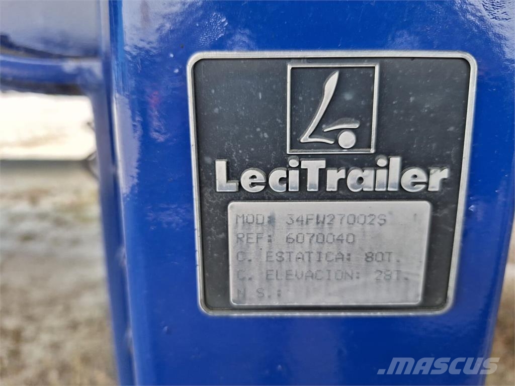 Lecitrailer 3E20 / Koffer semi-trailer Semirremolques de carrocería de cajas