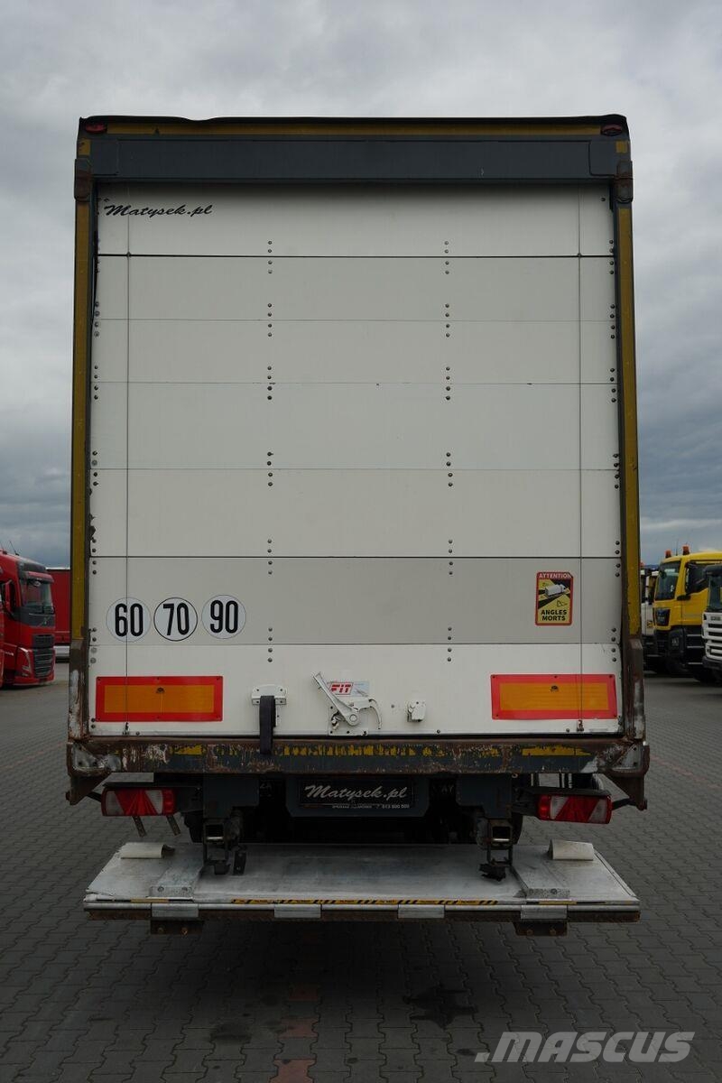 Lecitrailer KONTENER / WINDA PALFINGER 2 500 KG / OŚ PODNOSZON Ημιρυμούλκες κόφα