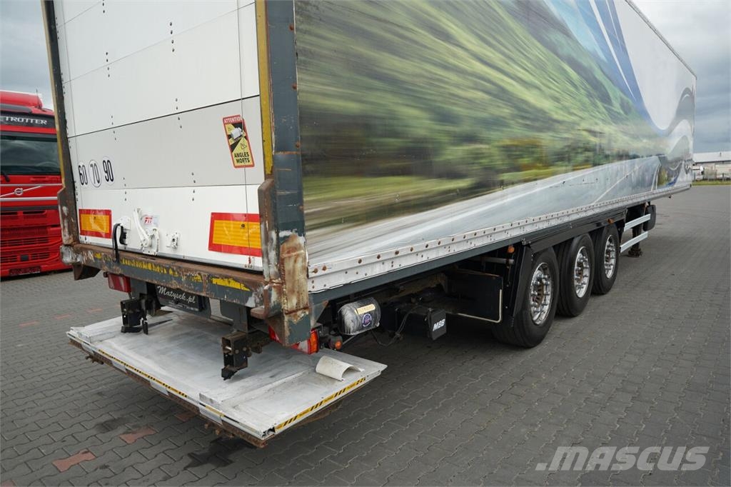 Lecitrailer KONTENER / WINDA PALFINGER 2 500 KG / OŚ PODNOSZON Ημιρυμούλκες κόφα