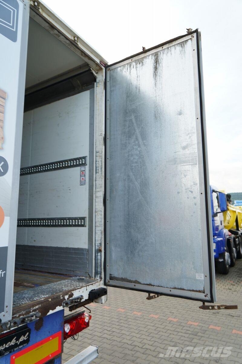 Lecitrailer / KONTENER / MOCNA PODŁOGA / BOKI OTWIERANE / Umpikori puoliperävaunut