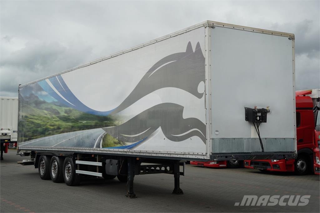 Lecitrailer KONTENER / WINDA PALFINGER 2 500 KG / OŚ PODNOSZON Ημιρυμούλκες κόφα