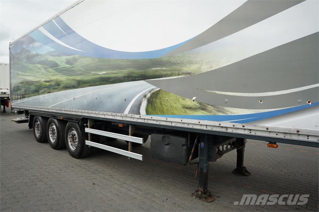 Lecitrailer KONTENER / WINDA PALFINGER 2 500 KG / OŚ PODNOSZON Ημιρυμούλκες κόφα