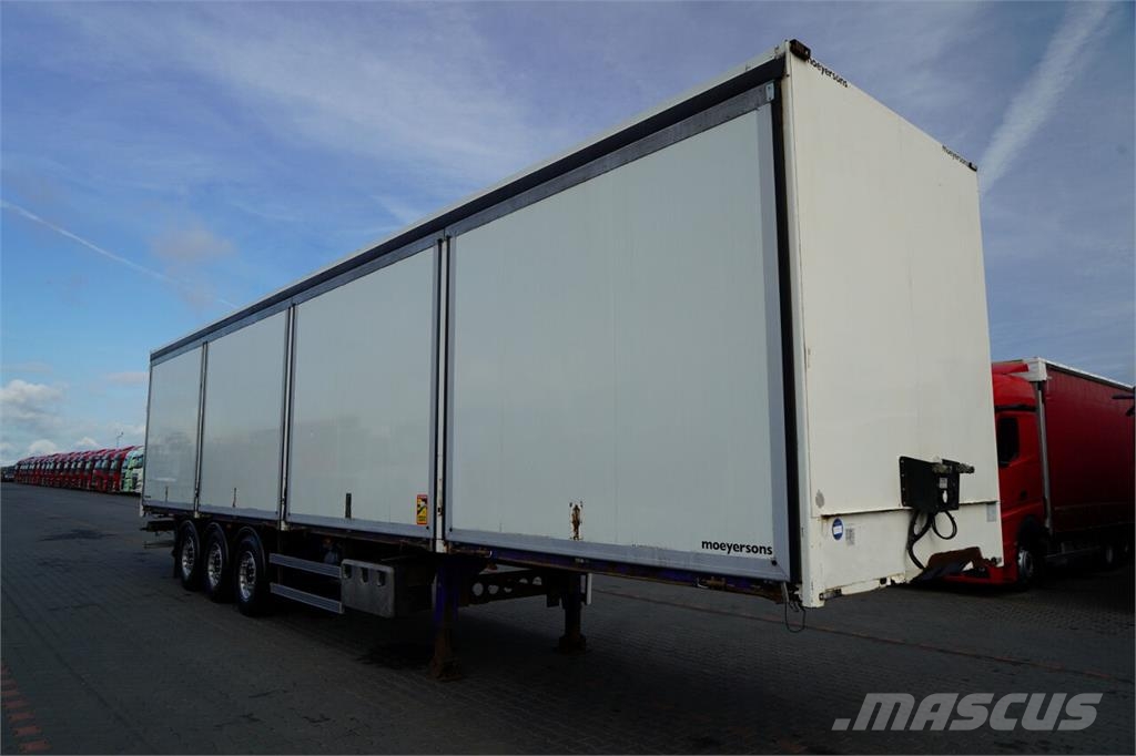 Lecitrailer / KONTENER / MOCNA PODŁOGA / BOKI OTWIERANE / Umpikori puoliperävaunut