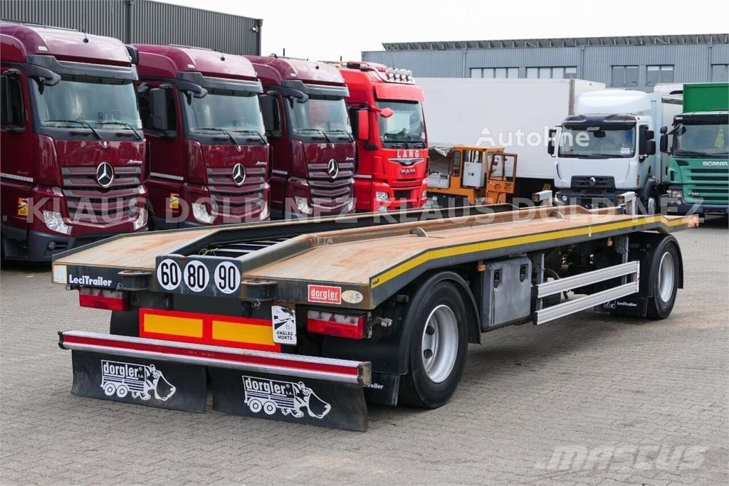 Lecitrailer REMOLQUE 2E-RD Roll-Off Container Trailer – SAF Ax Chassis en ophanging