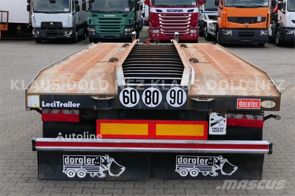 Lecitrailer REMOLQUE 2E-RD Roll-Off Container Trailer – SAF Ax Chassis en ophanging