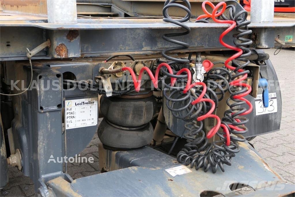 Lecitrailer REMOLQUE 2E-RD Roll-Off Container Trailer – SAF Ax Chassis en ophanging