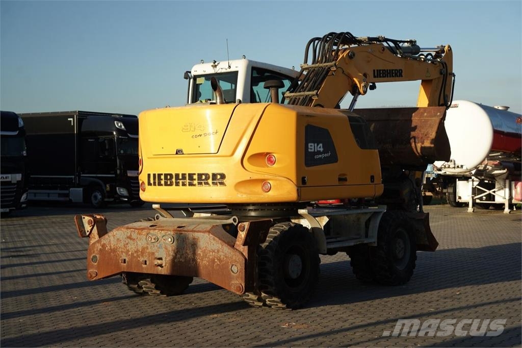 Liebherr A 914 COMPACT / KOPARKA KOŁOWA / 13 464 MTH / SZYB حفارات بعجل