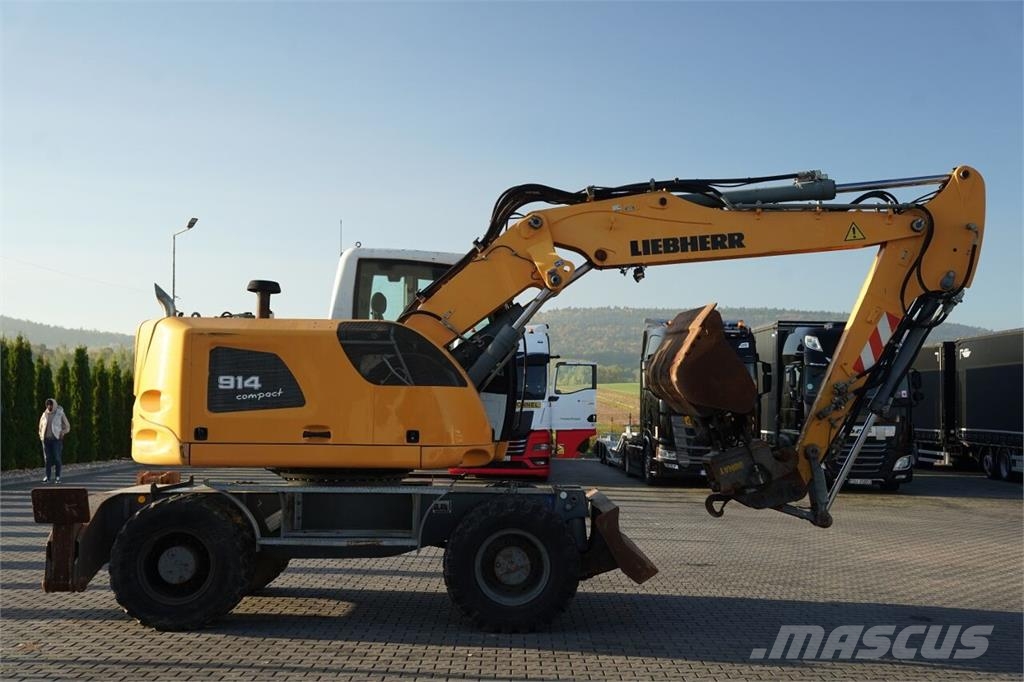 Liebherr A 914 COMPACT / KOPARKA KOŁOWA / 13 464 MTH / SZYB حفارات بعجل