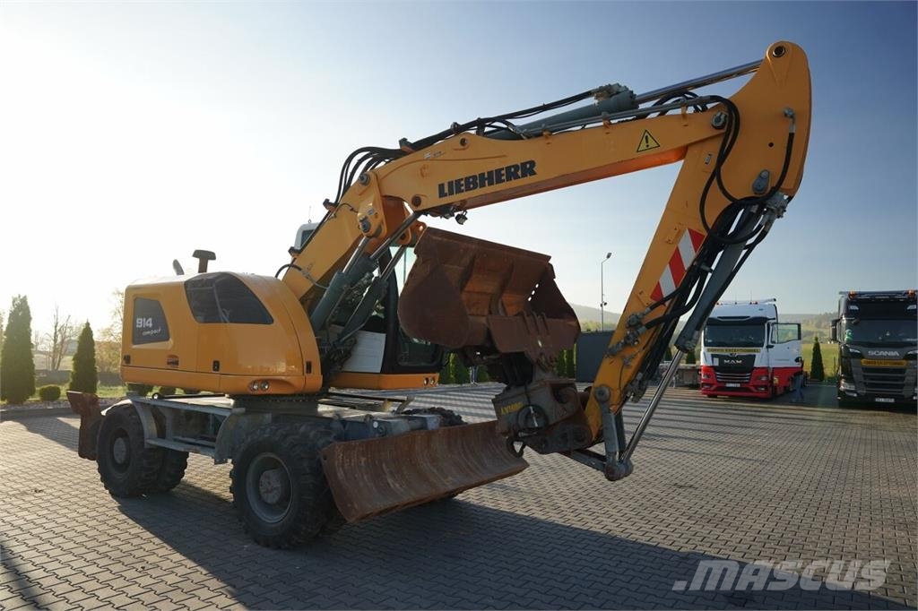 Liebherr A 914 COMPACT / KOPARKA KOŁOWA / 13 464 MTH / SZYB حفارات بعجل