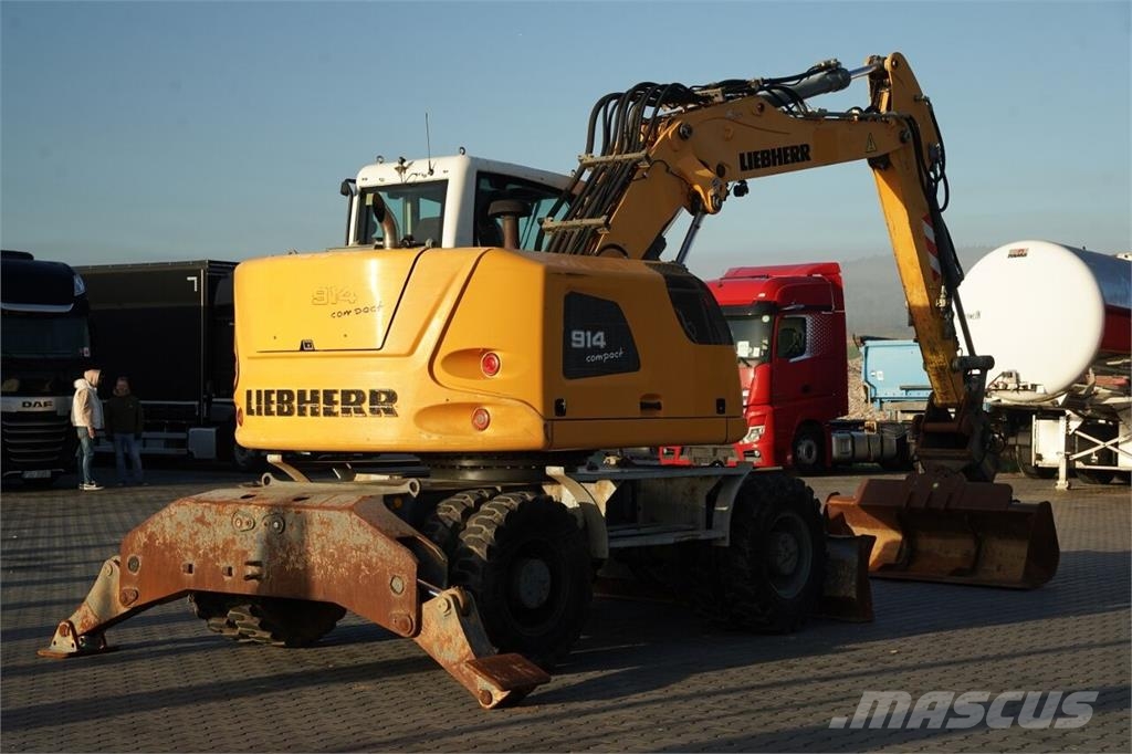 Liebherr A 914 COMPACT / KOPARKA KOŁOWA / 13 464 MTH / SZYB حفارات بعجل