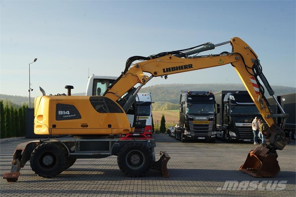 Liebherr A 914 COMPACT / KOPARKA KOŁOWA / 13 464 MTH / SZYB حفارات بعجل