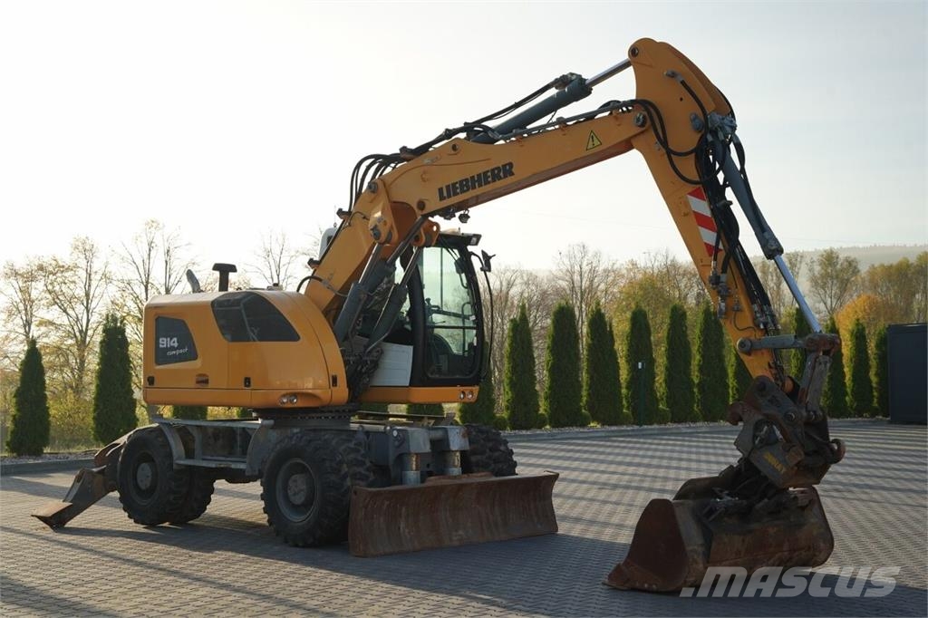 Liebherr A 914 COMPACT / KOPARKA KOŁOWA / 13 464 MTH / SZYB حفارات بعجل