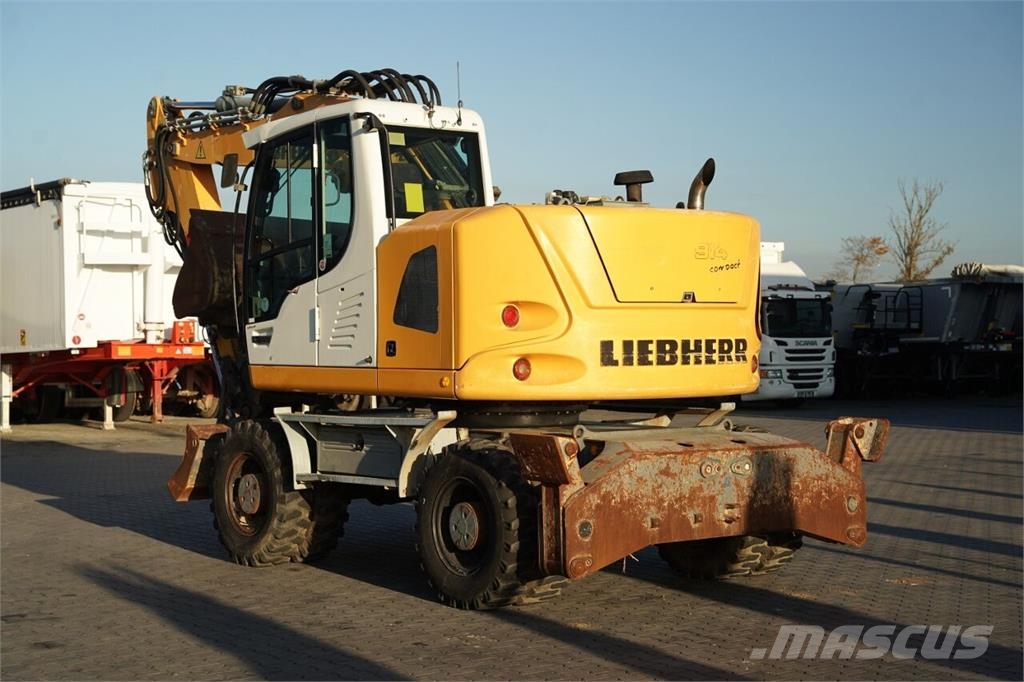 Liebherr A 914 COMPACT / KOPARKA KOŁOWA / 13 464 MTH / SZYB حفارات بعجل