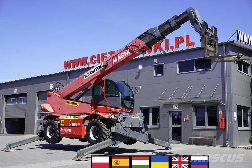 Magni RTH 5.26 telescopic loader / Range 26 m / load cap Τηλεσκοπικοί ανυψωτές