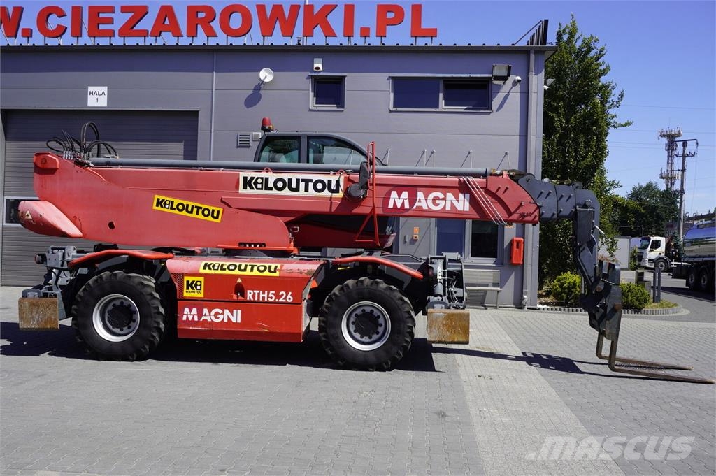 Magni RTH 5.26 telescopic loader / Range 26 m / load cap Τηλεσκοπικοί ανυψωτές