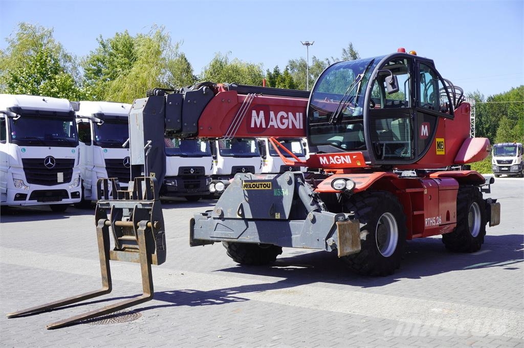 Magni RTH 5.26 telescopic loader / Range 26 m / load cap Τηλεσκοπικοί ανυψωτές