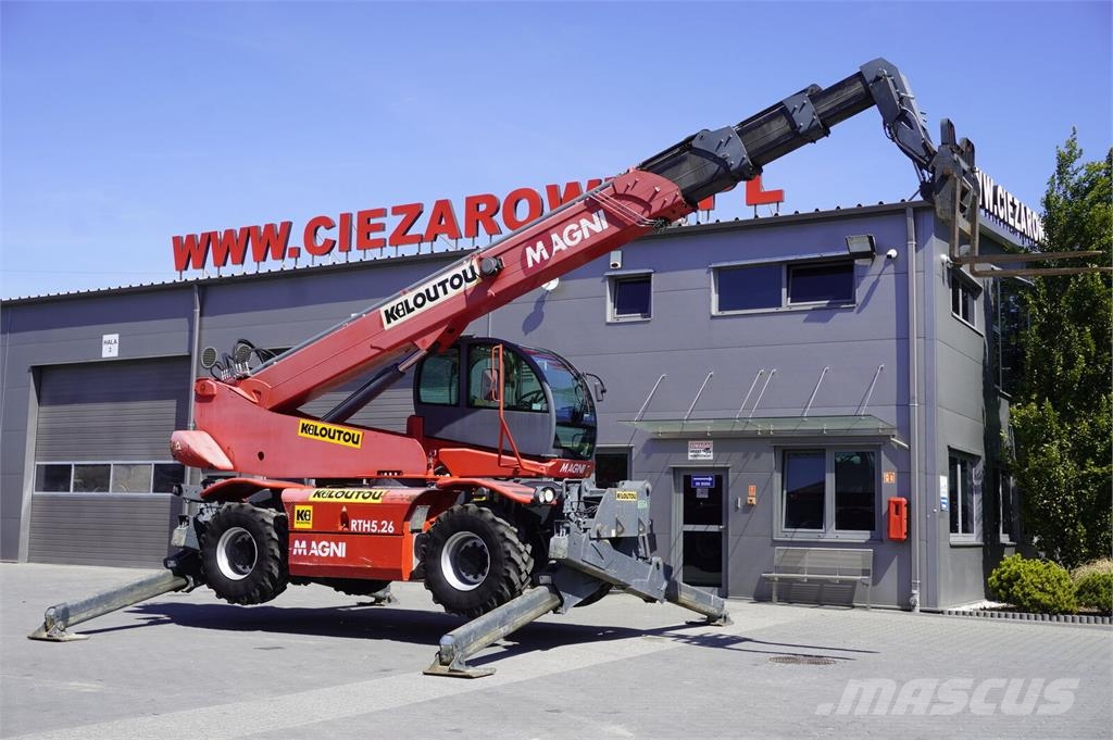 Magni RTH 5.26 telescopic loader / Range 26 m / load cap Τηλεσκοπικοί ανυψωτές