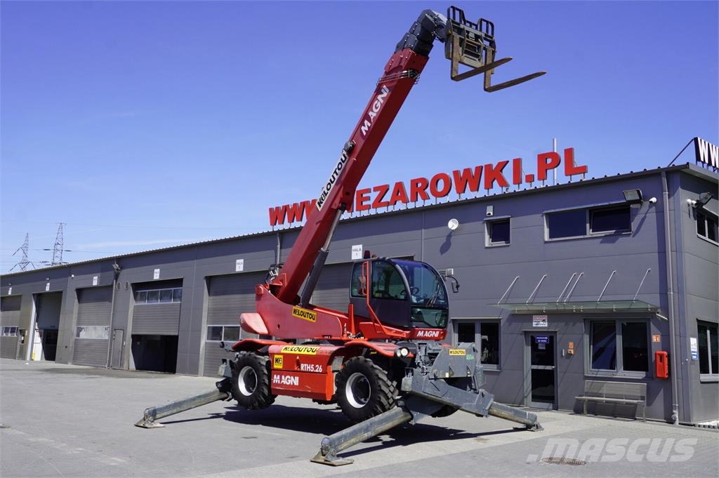 Magni RTH 5.26 telescopic loader / Range 26 m / load cap Τηλεσκοπικοί ανυψωτές
