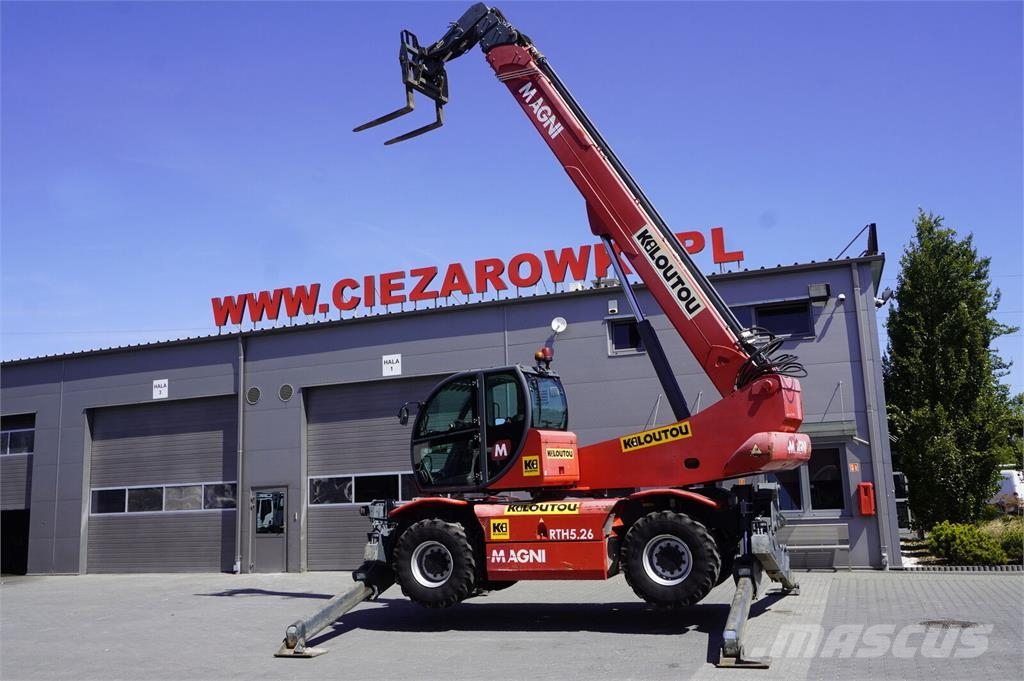 Magni RTH 5.26 telescopic loader / Range 26 m / load cap Τηλεσκοπικοί ανυψωτές