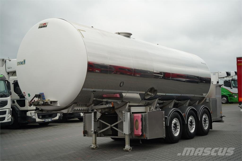 Magyar CYSTERNA SPOŻYWCZA / 30 000 L / OŚ PODNOSZONA / OŚ Tanktrailer