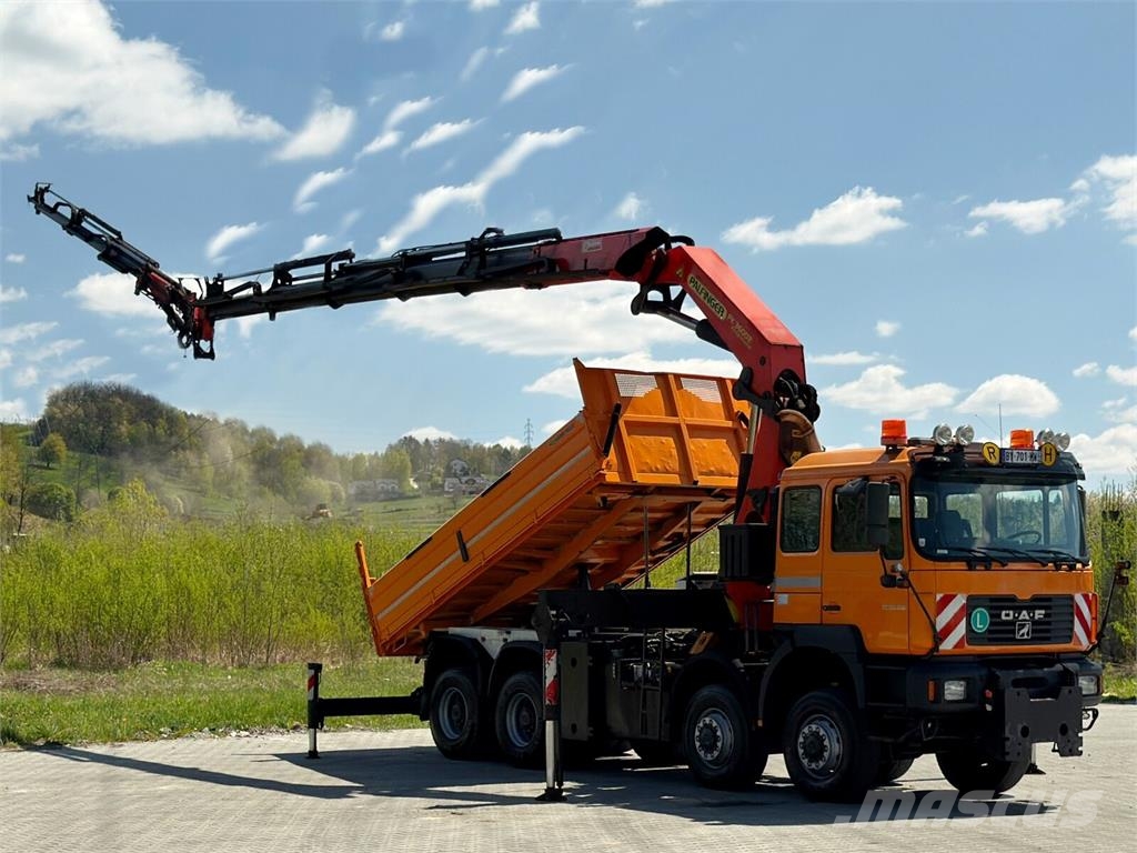 MAN 35.414 * PALFINGER PK 36002 +FUNK / 8x6 Camion ribaltabili