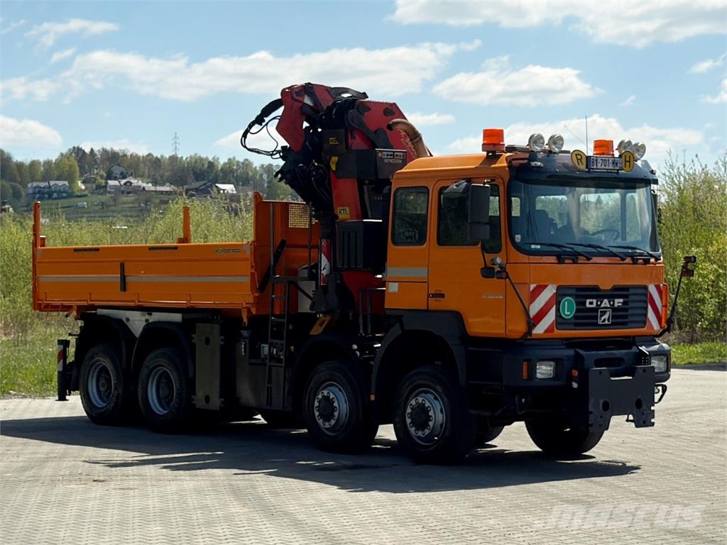 MAN 35.414 * PALFINGER PK 36002 +FUNK / 8x6 Camion ribaltabili