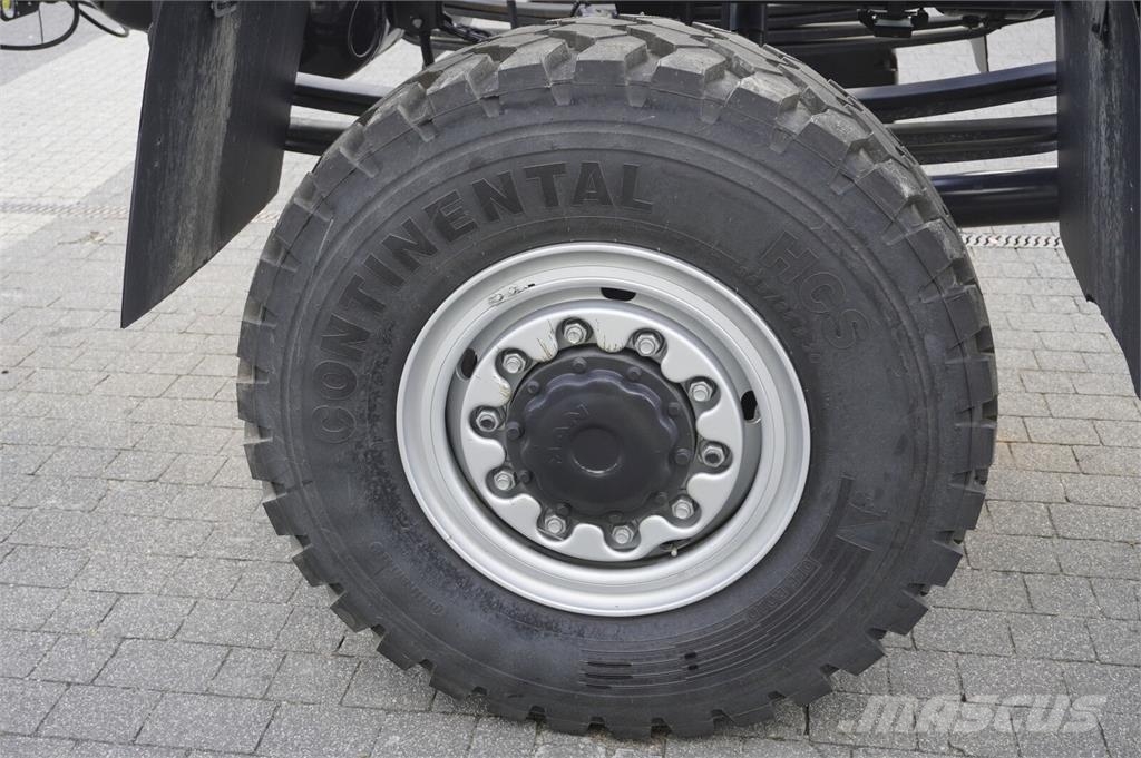 MAN NEW MAN TGM 18.250 4x4 / chassis 520 cm / no milea Šasija un piekare